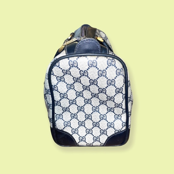 SOLD - Gucci Web Canvas Boston - Picture 4 of 5